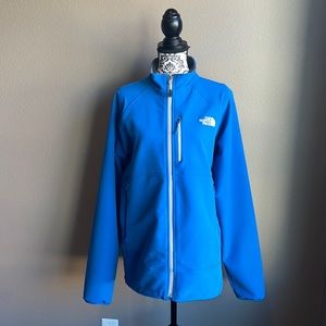 The North Face Blue Soft-Shell Jacket